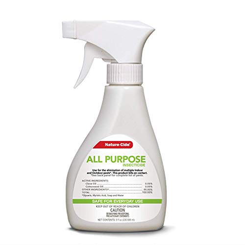 Nature-Cide All Purpose Insecticide. All Natural, Plant-Based Roach Killer, Spider, Mosquito and Ant Spray to Keep Your Home Safe. Kills on Contact. No Strong Odor. 32 oz
