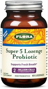 Flora - Super 5 Lozenge Probiotic - 2 Billion Cells - Supports Kids' Immune