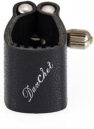 Tenor Saxophone Sax Ligature Fastener, Leather Ligature for Tenor Saxophone