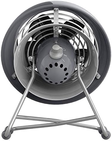 Vornado VFAN™ Mini Modern Personal Desk Fan with 2-Speed Control, Adjustable Tilt, Quiet Metal Air Circulator for Office, Bedroom, Dorm