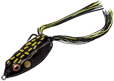 Booyah Pad Crasher Topwater Bass Fishing Hollow Body Frog Lure with Weedless Hooks