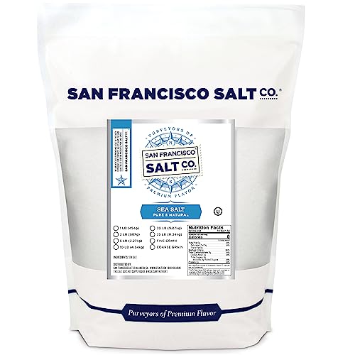 Pacific Sea Salt - 5 lbs. Bulk Medium Coarse Grain by San Francisco Salt Company
