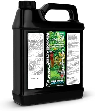 Brightwell Aquatics MicroBacter Start XLF Freshwater Tank Starter, 125 ml