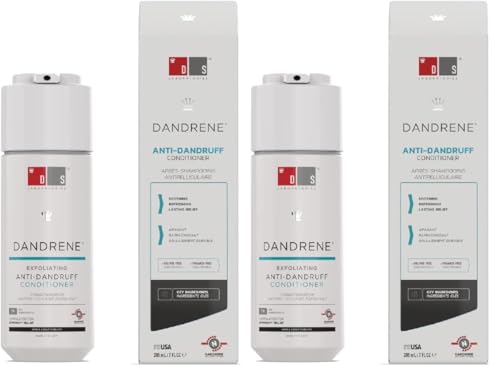 DS Labs Dandrene Dandruff Conditioner, 205mL - for Itchy, Flaky Scalp, Moisturizing Conditioner with Aloe Vera, Supports Scalp Health & Oil Control, For Seborrheic Dermatitis & Psoriasis | Powered by aloe vera, Nanosome Technology & botanicals to hydrate…