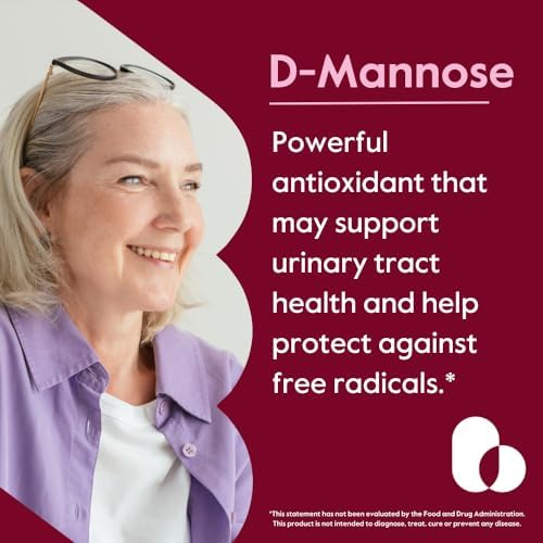 BESTVITE D-Mannose 500mg (240 Veg Caps) - Corn Free - No Fillers - Vegan