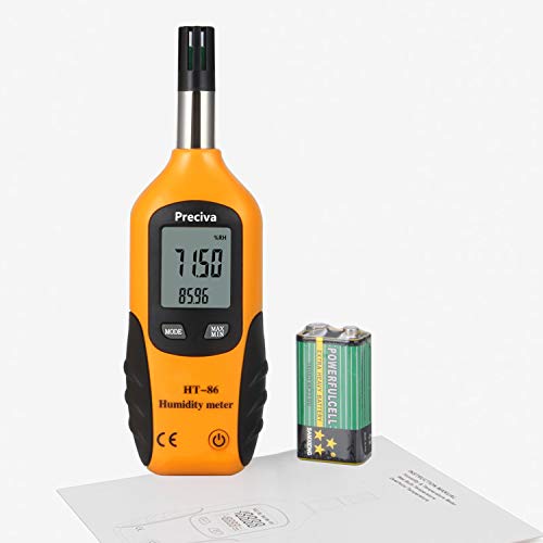Preciva Digital Psychrometer Thermo-Hygrometer