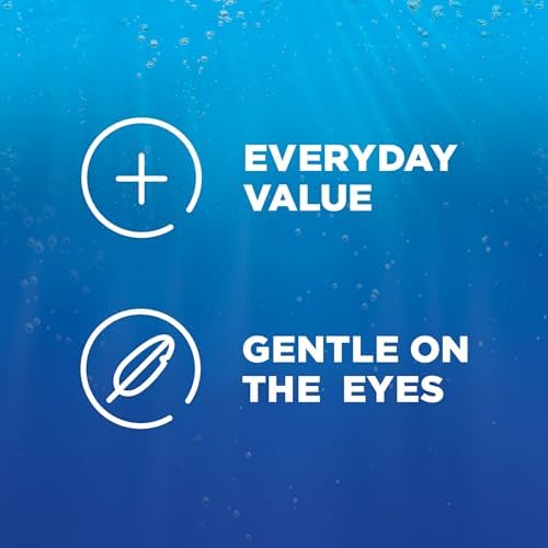 Renu Contact Lens Solution, Advanced Formula, Multi-Purpose Solution with Lens Case, Gently Cleans, Disinfects, Moisturizes & Hydrates Soft Lenses for All-Day Comfort, 12 Fl Oz (Pack of 2)