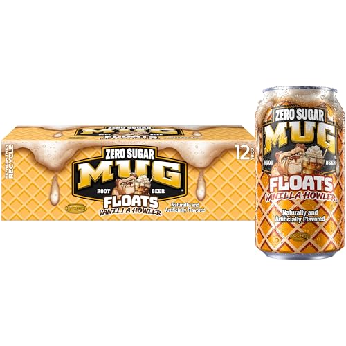 Mug Root Beer, 12 Fl Oz Cans (Pack of 12)