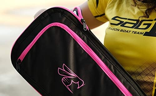 Dragon Boat Paddle Bag in Pink & Black by Hornet Watersports