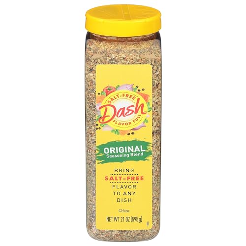 Dash Salt-Free Seasoning Blend, Garlic and Herb, 21 Ounce