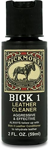 Bickmore Bick 1 Leather Cleaner 8 oz | Cleans dirt, oil, sweat, salt and water stains from all colored, white and black leather.