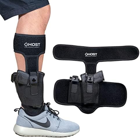 Ankle Holster for Concealed Carry Pistol | Universal Leg Carry Gun Holster with Magazine Pouch | Men and Woman Holster