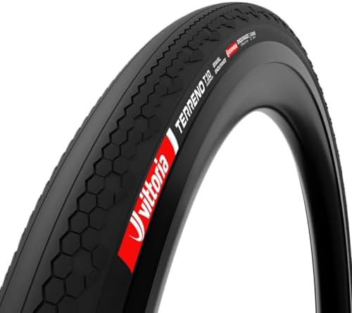 Vittoria Terreno T30 Fine Loose Gravel Endurance Tubeless Ready Tire - Reinforced Casing for Long-Distance Gravel Riding