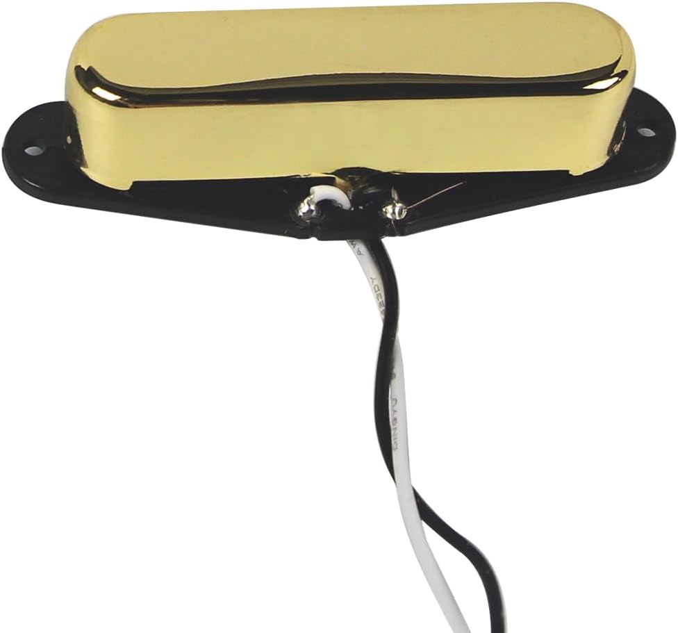 FLEOR Alnico 5 Guitar Pickups - TL Bridge & Neck Pickup (Chrome) for TL Style Guitar
