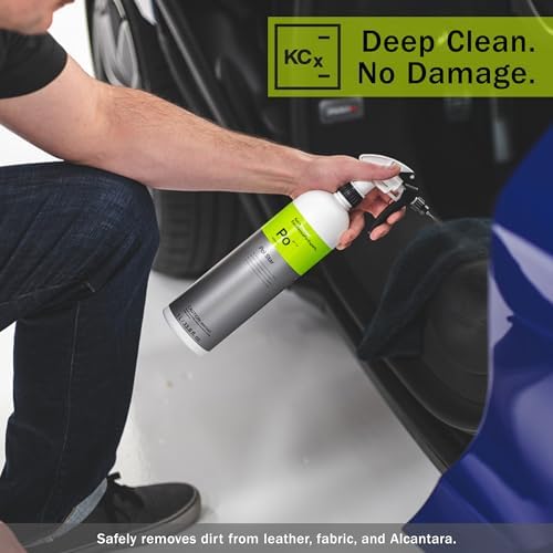 KOCHCHEMIE Pol Star - Vehicle Leather & Suede Cleaner, Effective Natural Vehicle Cleaner with Protection Formula