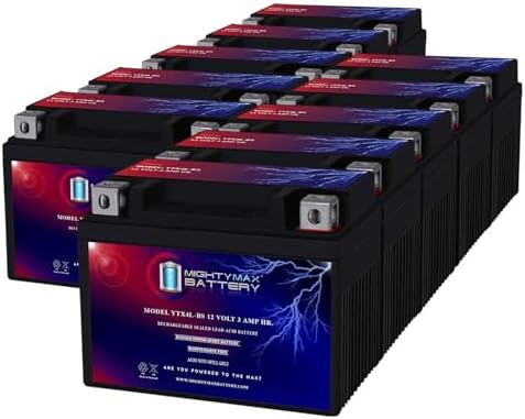 Mighty Max Battery YTX4L-BS Replacement for 1999-03 E-Ton AXL, TXL, NXL, RXL 50 and 90cc