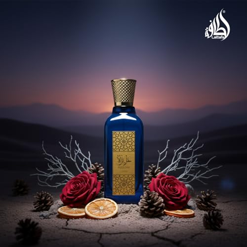 Lattafa Azeezah Eau de Parfum Spray for Women, 3.4 Ounce