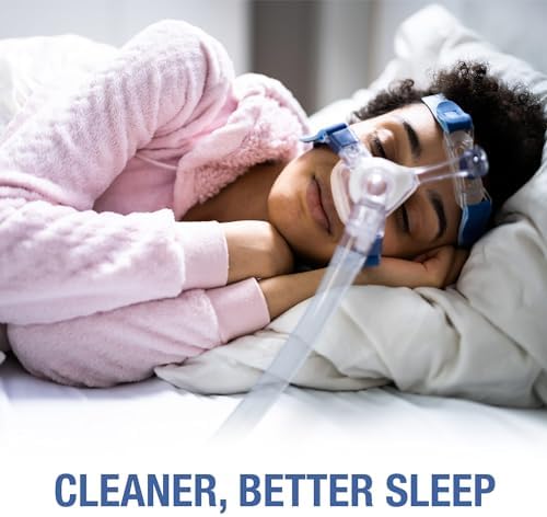 DMI CPAP Mask Wipes, Removes Oil & Dirt from CPAP Mask & Equipment, Alcohol & Latex Free, CPAP Supplies, Hypoallergenic, Unscented, 72 Count Pack