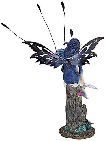 Design Toscano QS232725 Sapphire, The Pepperwand Fairy Statue,full color