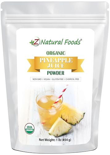 Z Natural Foods Organic Tart Cherry Juice Powder - Vegan, Kosher, 1 lb