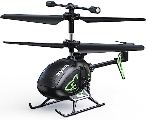 SYMA S100 Mini RC Helicopter for Kids, Indoor Flying, Altitude Hold, Black