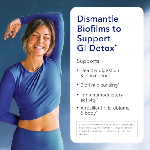 Biocidin Broad-Spectrum Capsules for Microbiome Balance, 90 Count | 18-Botanical Herbal Supplement, Biofilm Disruptor, Gut Cleanse Detox