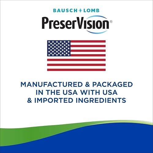 PreserVision AREDS 2 + Multivitamin, #1 Eye Doctor Recommended Brand, 2-in-1 Eye Vitamin with Lutein, Zeaxanthin, Zinc, and Vitamin C, D & E, 100 Softgels