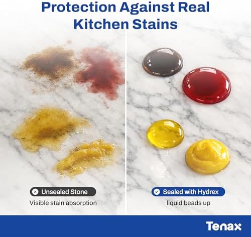 Tenax Hydrex Stone Sealer – Professional Penetrating Sealer for Granite, Marble