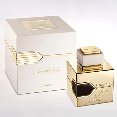 L'aventure by Al Haramain Eau De Parfum Spray 3.3 oz, Femme White
