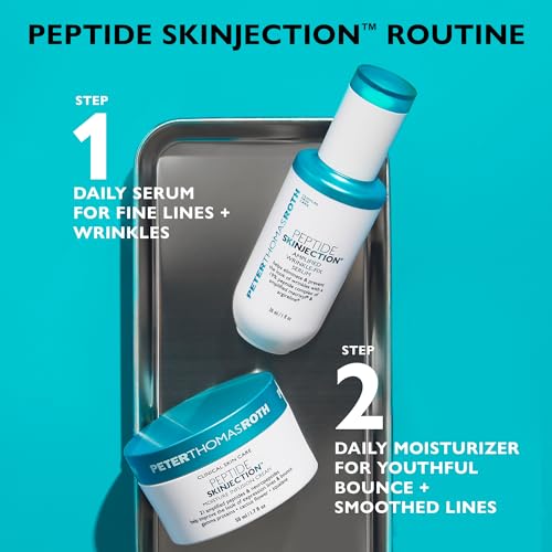 Peter Thomas Roth | Peptide Skinjection™ Amplified Wrinkle-Fix Serum, Clinically Proven Refillable Serum for Anti-Aging and Loss of Firmness