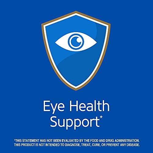 21st Century Healthy Eyes with Lutein Vision Support Tablets, 60 Count | Eye Vitamin with Lutein Plus Antioxidants A, Compare VS. Ocuvite® with Lutein, C, E, Zinc, Vision & Eye Health Support