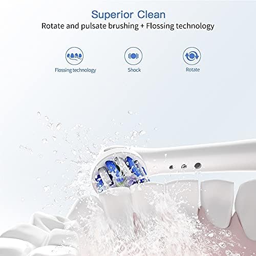 Replacement Toothbrush Heads for Oral B Braun, 8 Pack Professional Electric Toothbrush Heads