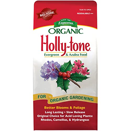 Espoma Organic Holly-Tone 4-3-4 Evergreen & Azalea Plant Food, 4lb. Bag