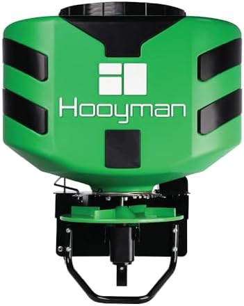 Hooyman ATV Seeder with 125 lb Hopper, Universal Mounting System, and Seed Rate Adjustment for Seeding and Land Management