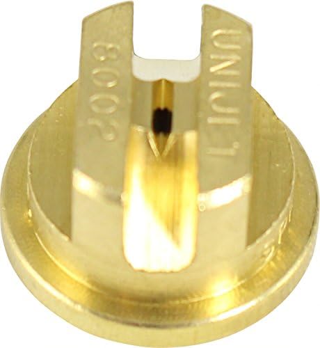 Smith Performance Sprayers 182921 Brass Flat Tip 0.2 Gpm, 80° Fan, 8002, for NL402 Backpack Sprayer