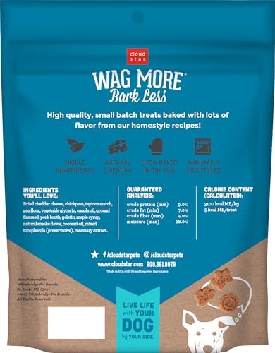 Cloud Star Wag More Bark Less - Dog Treats - Soft Chews - Grain Free Chicken & Sweet Potato - 5 oz Pouch
