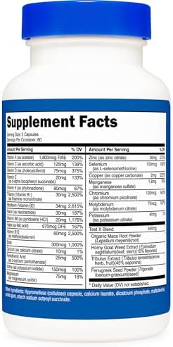 Nutricost Multivitamin for Men 120 Capsules, Vitamins and Minerals | For The Healthy Man
