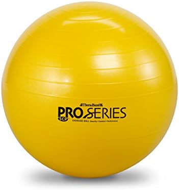 THERABAND Exercise and Stability Ball for Improved Posture, Balance, Core Fitness, Coordination and Rehab