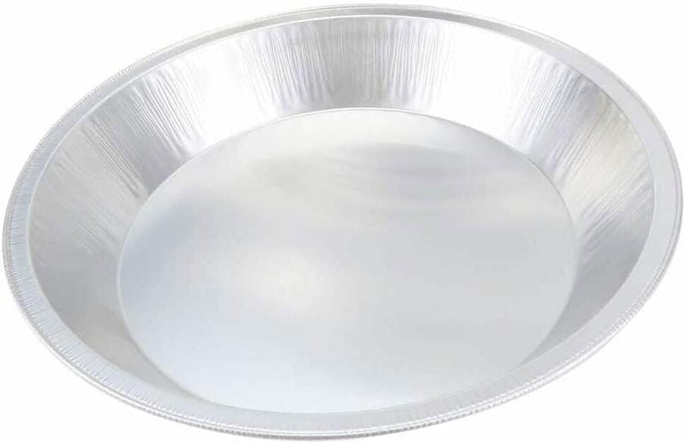 Handi-Foil 9" Smooth-Wall Aluminum Foil Extra-Deep Pie Pan Plate Tin -Heavy #509 (Pack of 25)