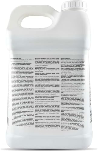 PYRANHA 1-10 HP Concentrate Refill 2.5 Gallon for 55 Gal Automatic Spray Systems - Barn Indoor Fly Control | Repels Horn, Deer, Horse, Stable