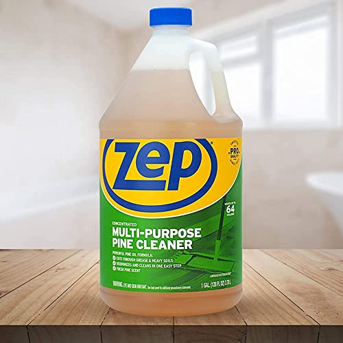 Zep Concentrated Multi-Purpose Pine Cleaner - 128 oz (Pack of 2)