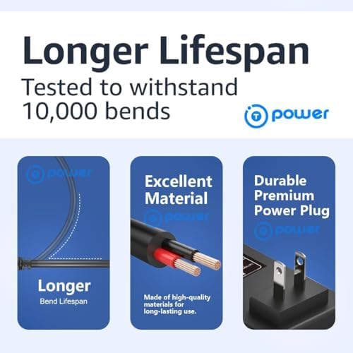 T POWER Fast Quick Charger for NOCO GB150 GB250 GB251 GB500 XGC4 UltraSafe Lithium Jump Starters Ac Dc Adapter Class 2 Power Supply Cord