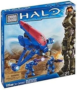 Mega Bloks Halo Blue Series Banshee