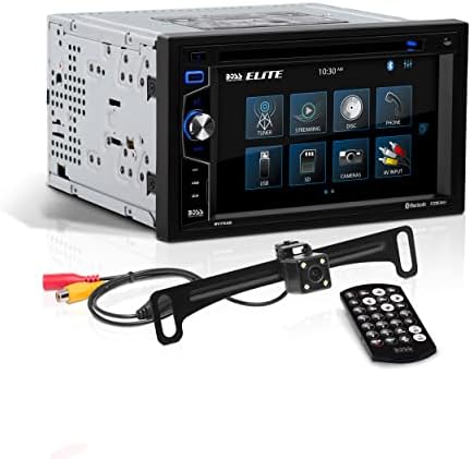 BOSS Audio Systems Elite BV755BLC Car Stereo System - 6.2 Inch Double Din Touchscreen, Bluetooth Audio & Calling Head Unit, Radio Receiver, CD Player