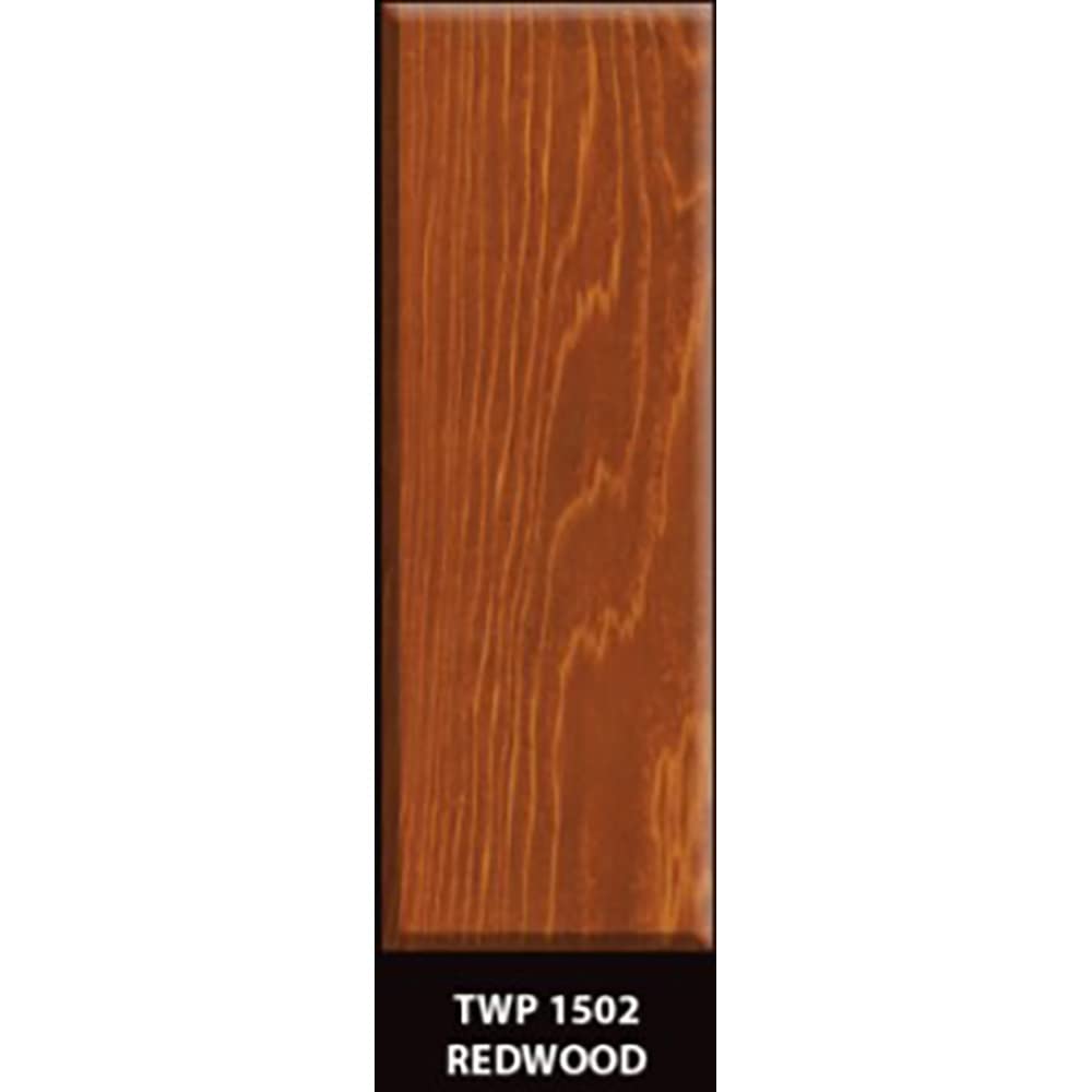TWP 1502 Redwood Low VOC Wood Preservation Stain - Eco-Friendly, Long-Lasting Protection, UV & Water Resistant, Easy to Apply - 5 Gallon