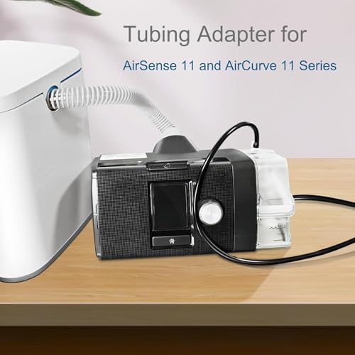 Universal Tubing Adapter for AirCurve 10 Series Machines and ResMed AirSense 10, Compatible with Cleaner and Sanitizer Machines