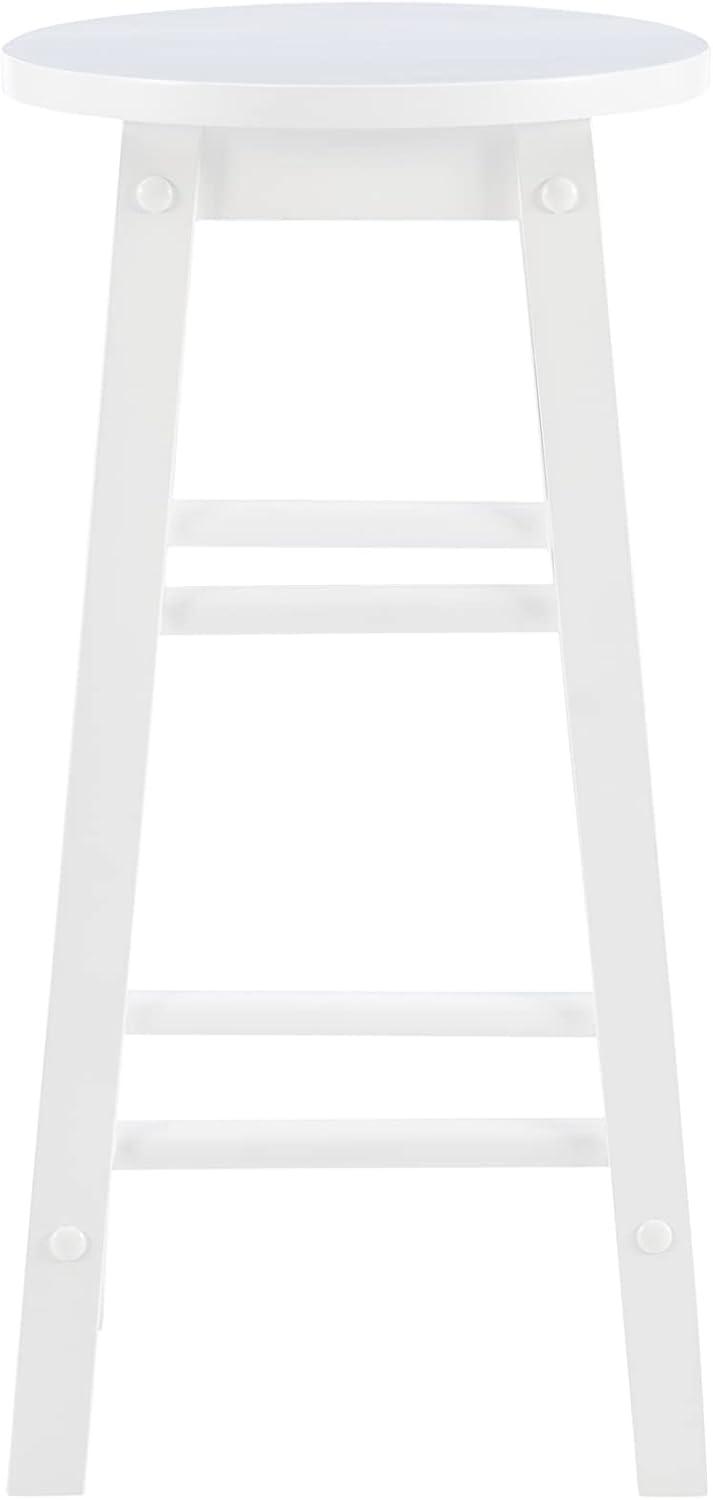Linon 29-Inch Barstool With Round Seat