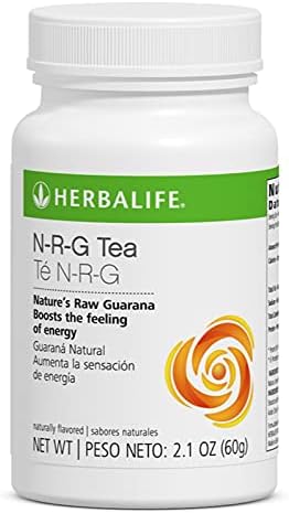 HERBALIFE NRG NATURE'S RAW GUARANA POWDER TEA 2.1 OZ