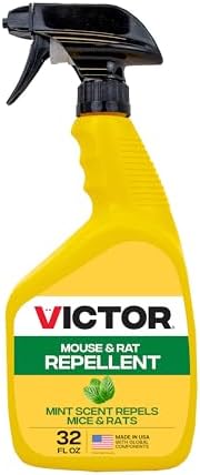 Victor Mouse and Rat Repellent Spray, 32 oz Bottle