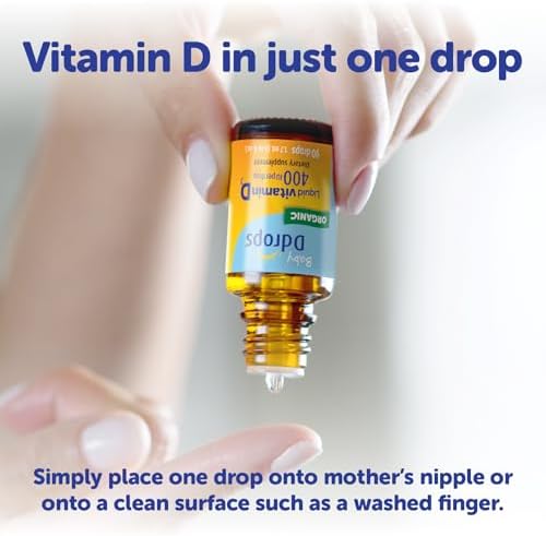 Ddrops Baby 400 IU, Vitamin D, 90 Drops 2.5mL (0.08 Fl. Oz (Pack of 1))